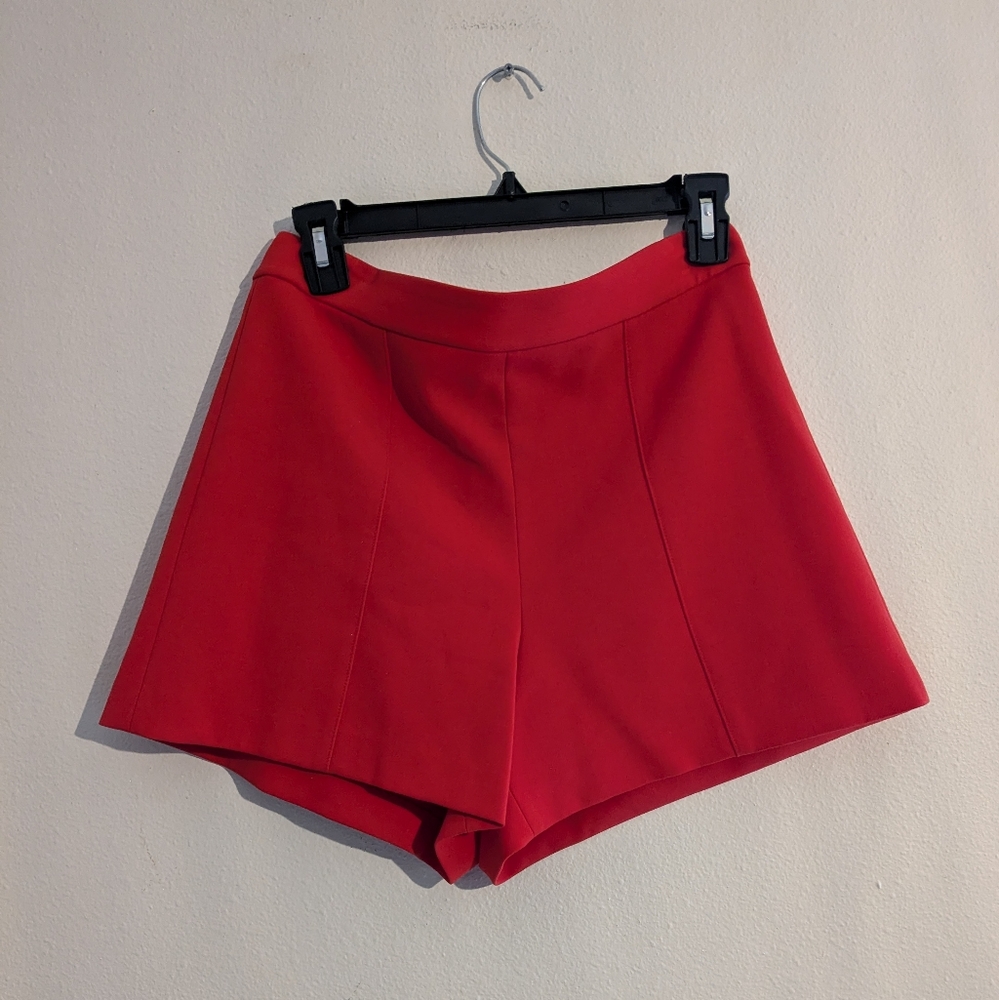 Alice + Olivia red shorts in size 6